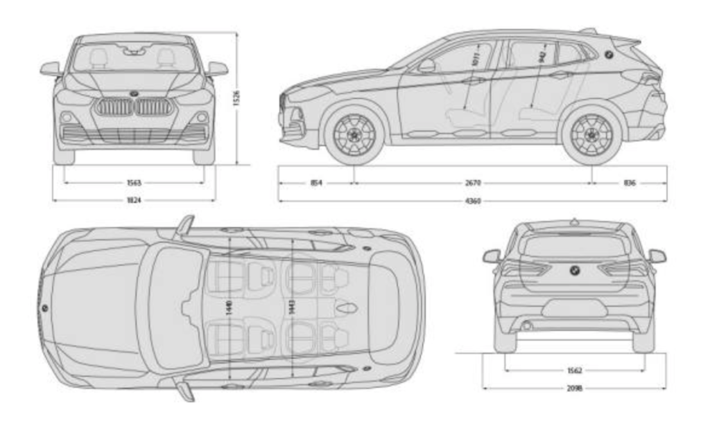BMW X2 Technische Daten